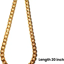 Dog Chain and Neckless Medium/Small(Gold Color) Plain Dog Collar Charm-image-4