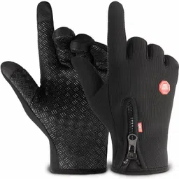 zaysoo Winter Gloves Nonslip Thermal Gloves for Outdoor Running Sports Motorcycle Riding Gloves-picture-25