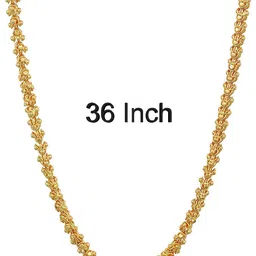 Bokul Chain 36 Inch Gold-plated Plated Copper Chain-image-14