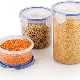 wrisree Plastic Cereal Dispenser - 1500 ml, 1000 ml, 500 ml-picture-33