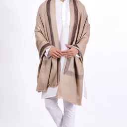 Vrinde Wool Solid Men, Women Shawl image 2