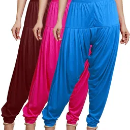 zyna Viscose Rayon Solid Patiala image 1