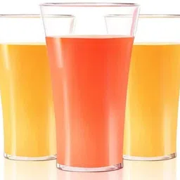 deagan (Pack of 6) Premium Quality Classic Unbreakable Food Grade Water Juice Beer Cold Drinks Crystal Clear Plastic Glass Set Water/Juice Glass image 3