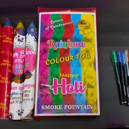 chandchoice fog for wedding parties and festivals Holi Color Powder Pack of 5 Holi Color Powder Pack of 5 image 2