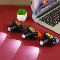 mz M950 (LED RECHARGEABLE HEADLIGHT) Power 75W, 8 Hours Working Torch image 4