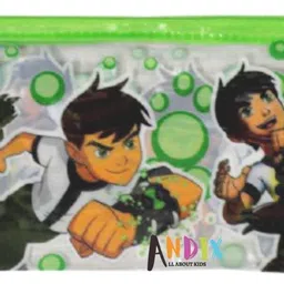 andix Cute cartoon printed pouches Ben Ten Art Plastic Pencil Boxes image 4
