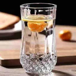 rokery (Pack of 6) (Pack of 6) Highball Rajwadi Glass Glass Set (300 ml, Glass)_New Glass Set Water/Juice Glass image 1