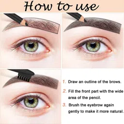 felicechiara 100 % Waterproof Eyebrow Pencil image 3
