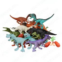 zesthome 6 Pcs Big Dinosaur Toys for Kids | Educational Realistic Rubber Dinosaur Figure-picture-10