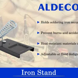 aldeco 5 Tool Soldering Iron Kit with Wire,Flux and Other Utility Tools for Repairs 25 W Simple image 5