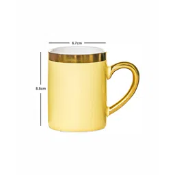 roxx Porcelain Coffee/Tea Gold Design Mug Set of 6pcs image 4