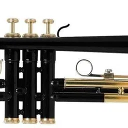 Rmze Professional Bb Trumpet Set with Hard Case, 7C Mouthpiece & Valve Oil – Black-Gold Trumpet 201 – Musical Instrument Bb Trumpet-picture-14