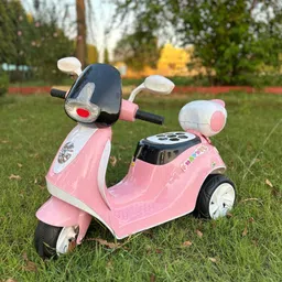 xpark toys Battery Operated Ride on Vespa Scooter(Scooty) for baby Girls and boys Scooter Battery Operated Ride On-picture-12