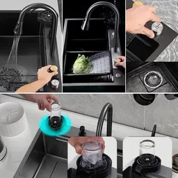 cooter Kitchen Sink 304 Grade Stainless Steel 304 Grade 30'' x 18'' x 9'' Kitchen Sink with ANTI SCRATCH DESIGN Under Counter Basin image 4