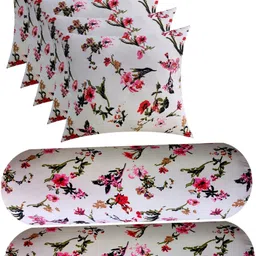 swikon star Microfibre Floral Cushion Pack of 7-picture-35