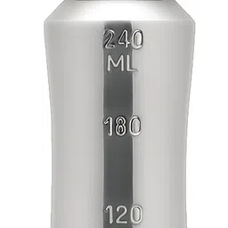 eight owl Premium Baby Feeding Steel Bottle (0-2 Yr)with Advanced Anti-Colic Valve-240 ML - Stainless Steel-picture-23