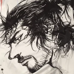 comicsense Vagabond Anime Invincible Printed Anime Tapestry Anime Theme Backdrop for Wall Hanging Home Decor Bedroom - 58 X 48 Inches Tapestry image 3