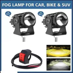 tovota LED Fog Lamp Unit for Universal For Car, Audi, BMW, Bajaj UVA, CT 100, Alto K10, Safari, Duster-picture-13