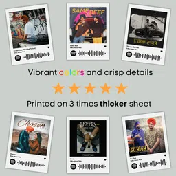 indoart net Sidhu Moose Wala Photocards | Mini Posters Kit (Set of 16) | Sidhu Moose Wala’s 295, Same Beef, So High Songs Photocard Size (8 x 6 cm) Posters for Phone Accessories, Bedroom, Office, Living room (Sidhu Moose Wala) Photographic Paper image 5