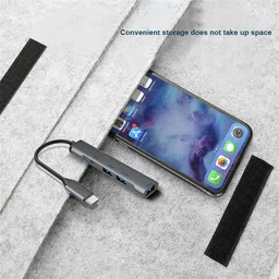 WEROX G-LITE 4-in-1 USB-C Hub with USB-A Converter, 1x USB 3.0, 4X USB 2.0 G-LITE 4-in-1 USB-C Hub with USB-A Converter, 1x USB 3.0, 4X USB 2.0 USB Hub image 5