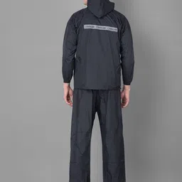 dollar Solid Men Raincoat image 2