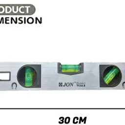 q8 twinkle 12inch water level Indicator aluminium scale Magnetic Carpenter's Level (30 cm) Magnetic Carpenter's Level for Home Renovation Magnetic Carpenter's Level image 2