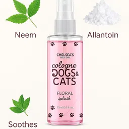 chelsea Cologne Dog Perfume Spray For Labrador Dog, Puppy | Pet Deodorizer | Shine Coat, Long Lasting Fragrance with Floral Splash Spray | Maintain Overall Hygiene, Cologne image 4