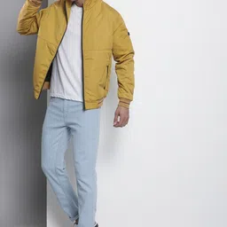 the indian garage co. Men Solid Casual Jacket image 4