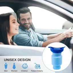 kihika Adjustable Emergency Urinal 750ml, Portable Toilet for Car, Traffic Urine Pot image 2