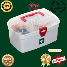 evara international Rectangular Medicine Box, Medical Box, First aid Box,Multi Purpose Box_K76 First Aid Kit-picture-33