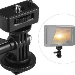 Digiom Adjustable Angle Pole Swivel Hot Led Shoe Mount Adapter Flash Shoe Adapter image 4