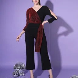 sangeeta devi Solid Women With Attached Dupatta Jumpsuit-picture-14