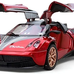 1:32 Scale Pagani Huayra Toy Car Die-Cast Metal Light Sound Cars Toys for Kids-image-0