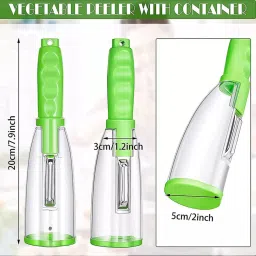 5 needs ABS Plastic Peeler with Stainless Steel Blade image 2