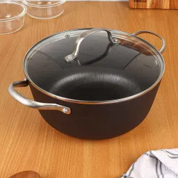 femora Preseasoned Cast Iron S1224 cm Non Toxic and Coating Free Casserole image 1