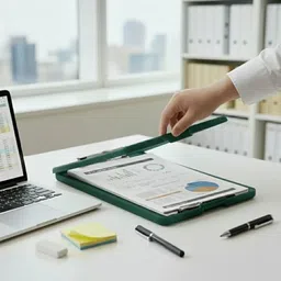 peengh A4 Clipboard with Storage Box | Multipurpose Document Writing Pad image 4