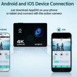 DJICAM SnapHero Action Camera | Waterproof 30M | Ultra Wide Lens | Pro Mount Kit Sports and Action Camera image 4