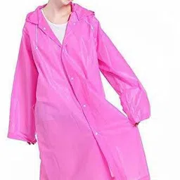 brats n beauty Solid Women Raincoat image 3