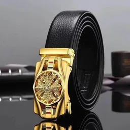 provogue Men Casual Black Synthetic Belt-picture-17