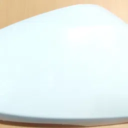 SIDE MIRROR COVER FLUDIC WHITE RIGHT Plastic Car Mirror Cover-image-1