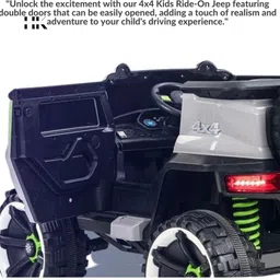 hk enterprises official "Ultimate 4x4 Kids Ride-On Jeep: Unleash Adventure with Battery-Operated Power" Jeep Battery Operated Ride On image 3