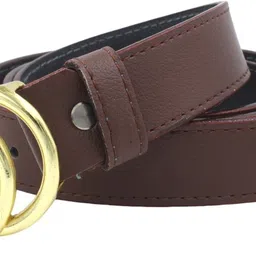 niddleman fashion india Women Evening, Formal, Party Brown Artificial Leather Belt image 3
