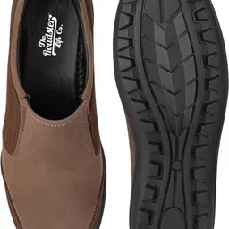 Roadster Brown Suede casual moccasins Casuals For Men image 2