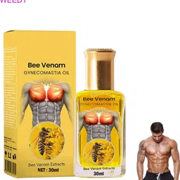 weedy Bee Venom Oil: Gynecomastia BodyFix for Men image 1
