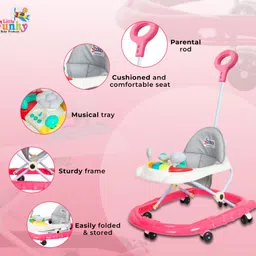 little funky Musical Activity Walker With Parent Rod image 4