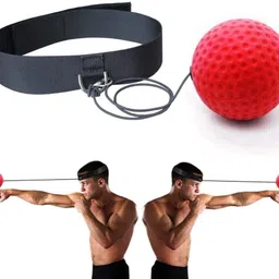 bosig Reflex Ball,Ultimate Reflex Training Equipment Ball with Headband Focus Pad image 5