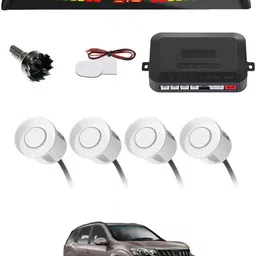 ayw Universal 4 White Reverse Parking Sensor With LED Display For Cars-322 4White Parking Sensor With LED Display Increased Safety For Car-322 Parking Sensor-picture-10