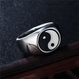 rootwave Stainless Steel, Sterling Silver Titanium Plated Ring-picture-18