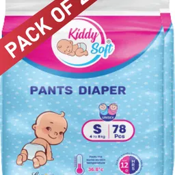 kiddysoft Soft & Comfortable Baby Pant Diapers - S-picture-21
