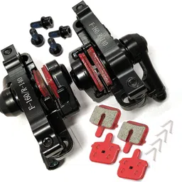 nsv Caliper Machine 2pcs Set With 2 Extra Bicycle Disc Braking Pads For MTB Mountain Bicycle Brake Disk-picture-11